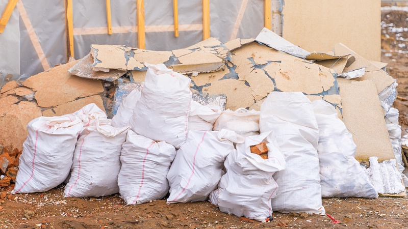 Heavy duty rubble bag